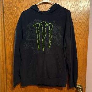 Monster Energy Black Hoodie